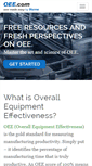 Mobile Screenshot of oee.com
